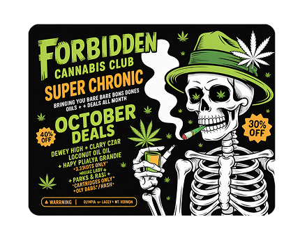 Forbidden Cannabis Club Seattle Central District Capitol Hill Marijuana Dispensary